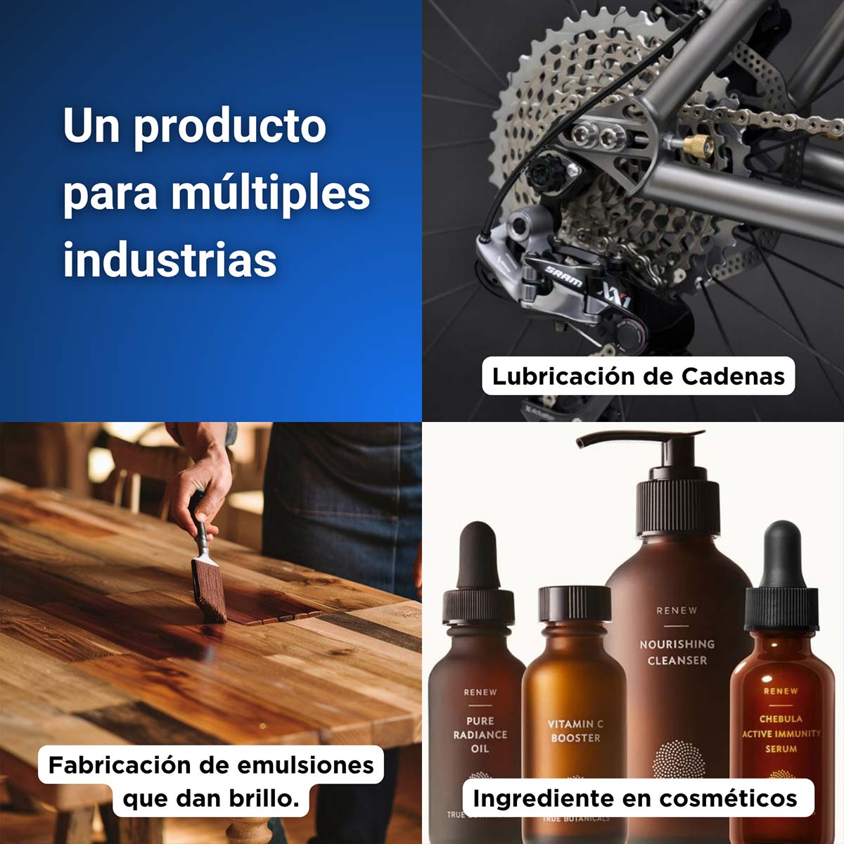 Fluido SI 1000 aplicaciones