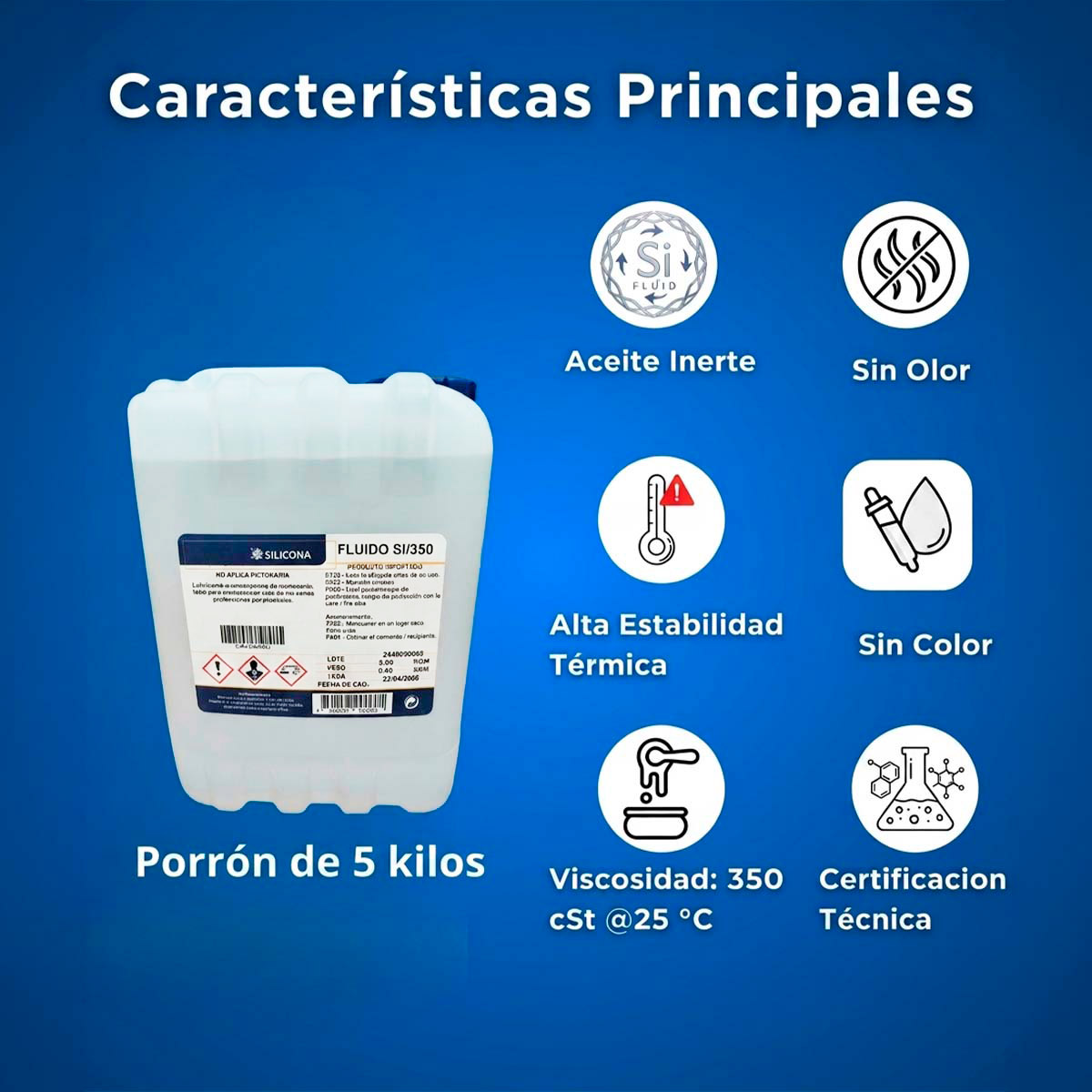 Fluido si 350 características 3
