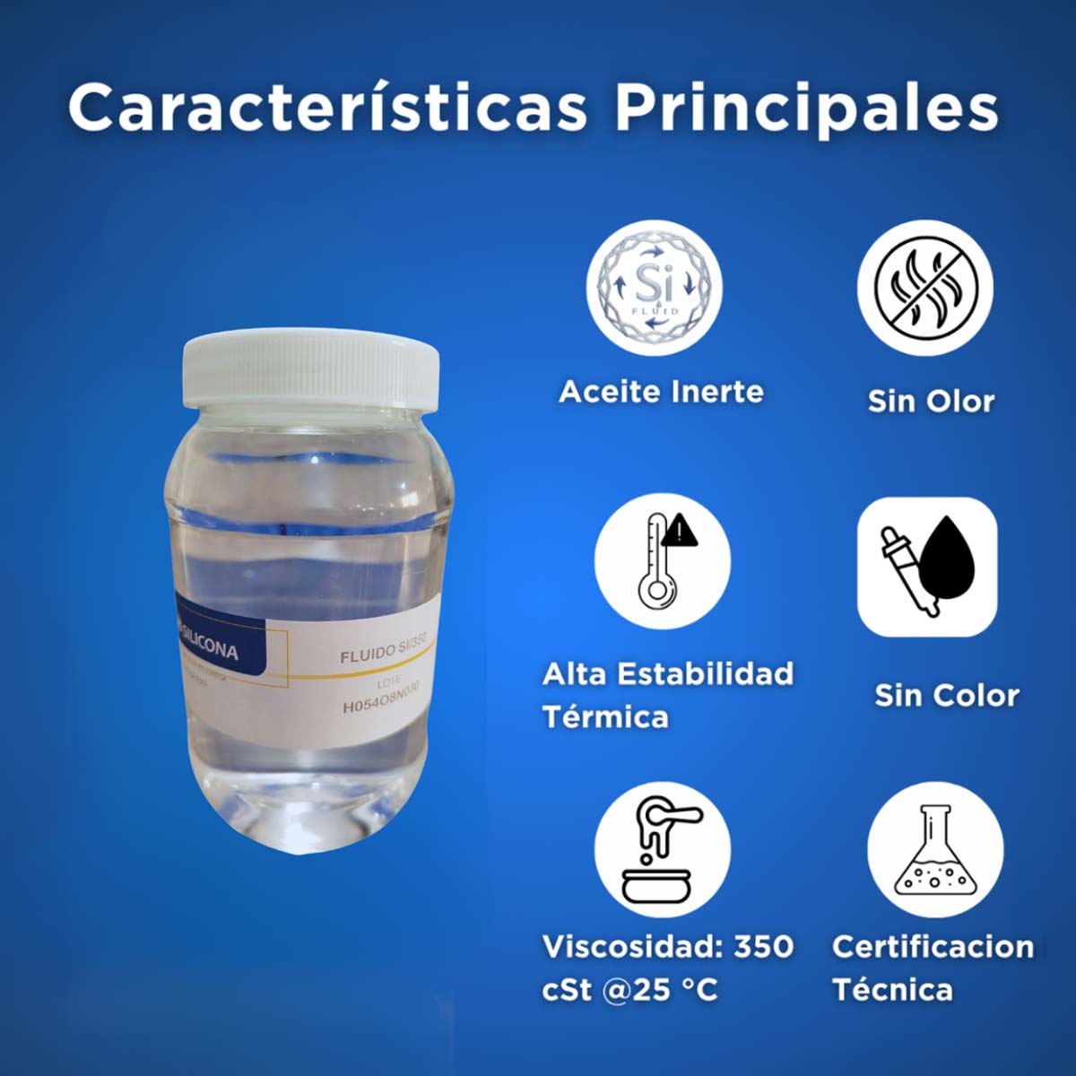 Fluido si 350 características principales